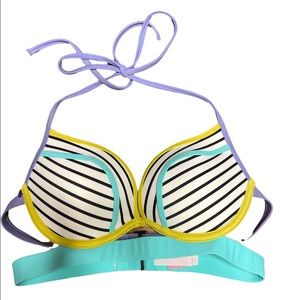 Bikini Top Victoria Secret Hottie Halter 34 B underwire